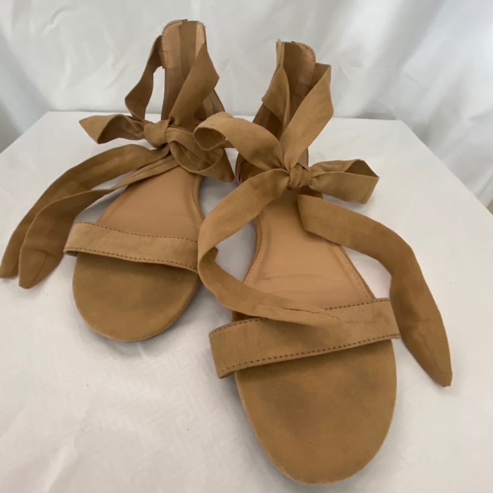 Express Tie up sandals size 10